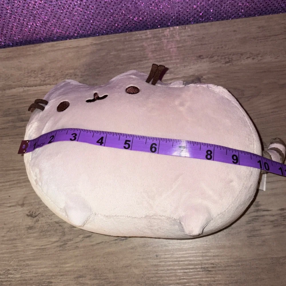 Pusheen Cat Plush Beige Soft Stuffed Animal Kawaii Cute Collectible Small - Picture 10 of 11